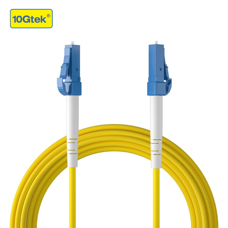 10Gtek LC-LC Simplex Fibre Patch Cord, 9/125μm Single Mode, LSZH,