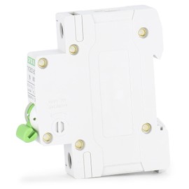 12V-110V DC Miniature Circuit Breaker, 15 Amp 1 Pole Battery Breaker Protector for Solar PV System and RV, Thermal Magnetic Trip, DIN-Rail/Surface Mount, Chtaixi DC Disconnect Switch B15