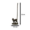 Homezone® Animal Themed Decorative Toilet Roll Holders Cat Free Standing