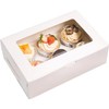 MonYouGe 10-Set Cupcake Boxes Bulk with Clear Display Window Hold