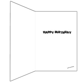 Funny Cute Birthday/Anniversary Card - You are so Weird, Don't change!