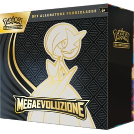 Pokémon: set Allenatore Fuoriclasse (Gardevoir) dell’espansione Megaevoluzione del GCC Pokémon (una carta promozionale a figura intera, nove buste di espansione e accessori premium)