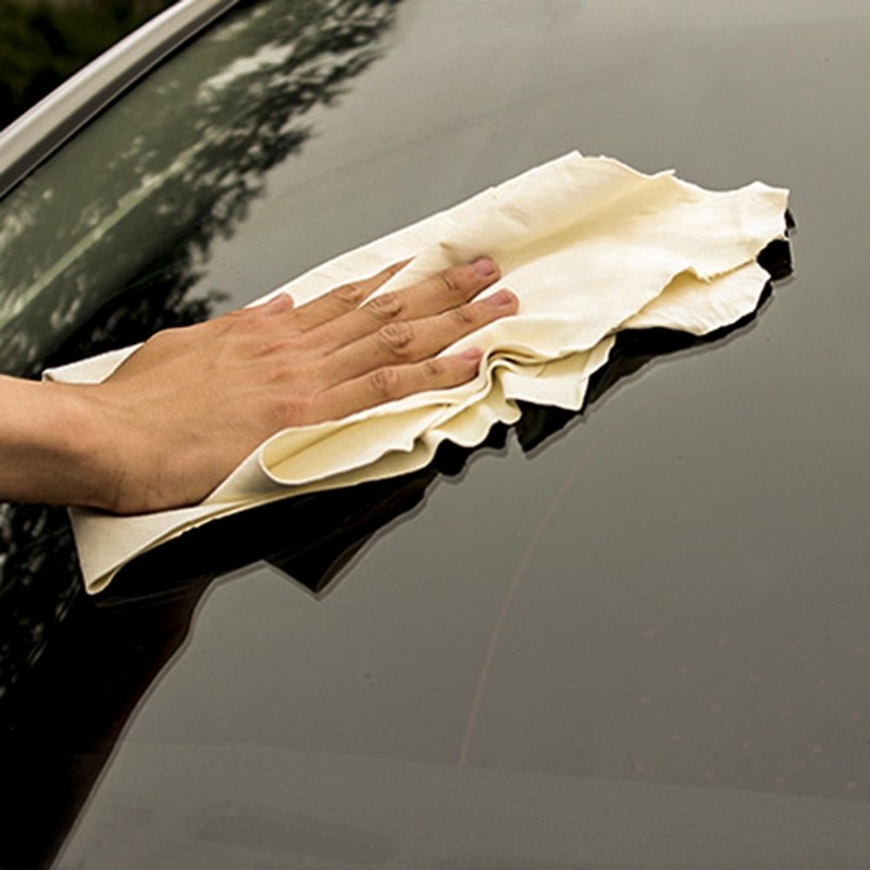 Chamois Drying Cloth Car Drying Towel Real Leather Super Absorbent