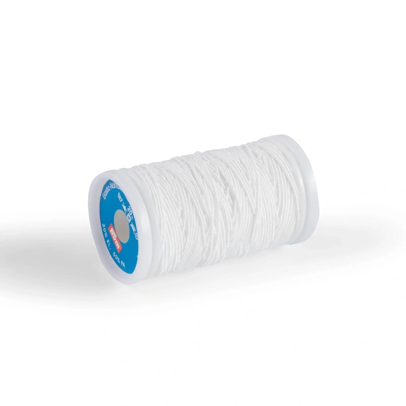 Prym Elastic Sewing Thread 0.5 mm White