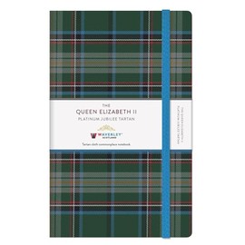 The Queen Elizabeth II Platinum Jubilee Tartan Cloth Large Notebook: Waverley Commonplace Notebooks (Waverley Tartan Cloth Commonplace Notebooks, Band 91)