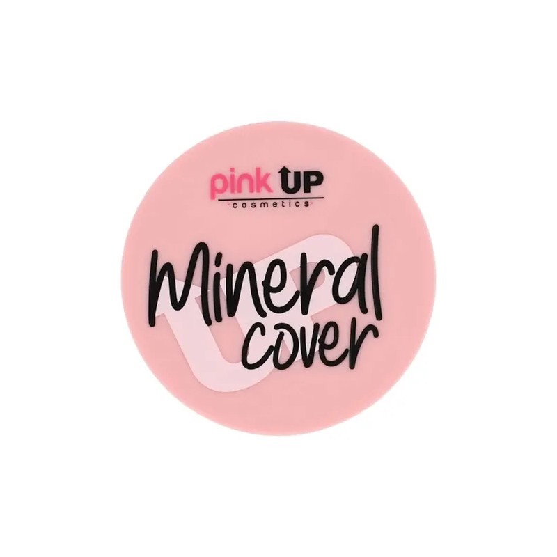 Maquillaje En Polvo Mate Aterciopelado Mineral Cover Pink Up