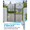 WENHUALI Wall Mount Gate Hinges 2 Pack Farm & Chain