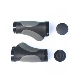 Bicycle Handle 130MM 95MM Length Grip Ergonomic Design TPR Rubber Mountain Bike Shift Cover Bicycle Parts Bicycle Handlebar Grips (90mm Length)