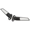 2pcs Motorcycle Wind Wing Mirror Multi Angle Adjustable Rotating Rear