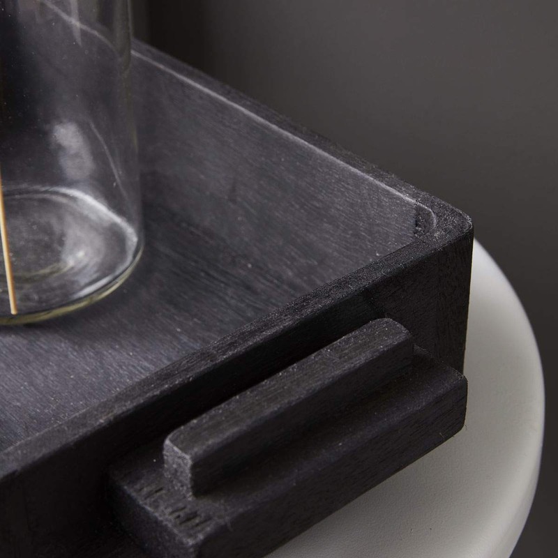 House Doctor Rectangle Mango Wood Retro Modern Display Tray