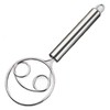 Stainless Steel Dough Whisk for Bread and Pizza - Professional