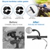 BOXOB Pack of 12 Rubber Seal for Bicycle Handlebars, with