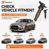 Set of 4 Ignition Coils and 4 Iridium Spark Plugs