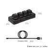 4 Key Mini Keypad USB Wired & BT Wireless Mini