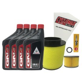 Cyclemax Tune Up Kit compatible with 2004-2007 Honda TRX400 TRX400FA TRX400AT Rancher with Spark Plug