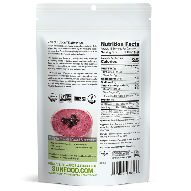 organic makiberry powder 113g