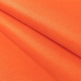 Waterproof Canvas Fabric by The Yard 58inch 600D Upholstery Material Cordura Polyester Fabric Outdoor Water Resistant Fabric for Sewing Chair Patio Cushion Purse Bag Interior, 10 Yard Orange