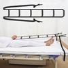 Bed wake-up aid belt standing aid nursing care supplies welfare equipment elderly silver handle safety black 6th gear
