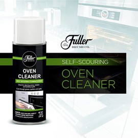 Fuller Brush Self-Scouring Oven Cleaner - Spray On Heavy Duty Cleaner for Ovens Broilers and Barbecue Grills Efficiently Cuts Through Grease Grime Spills and Splatters with Minimal Scrubbing