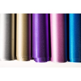 Cricut Shimmer Vinyl | Fuchsia Color | 12" x 48" Roll | Adds Sparkle and Shine | Easy to Cut and Apply | Perfect for Home Decor and Crafts