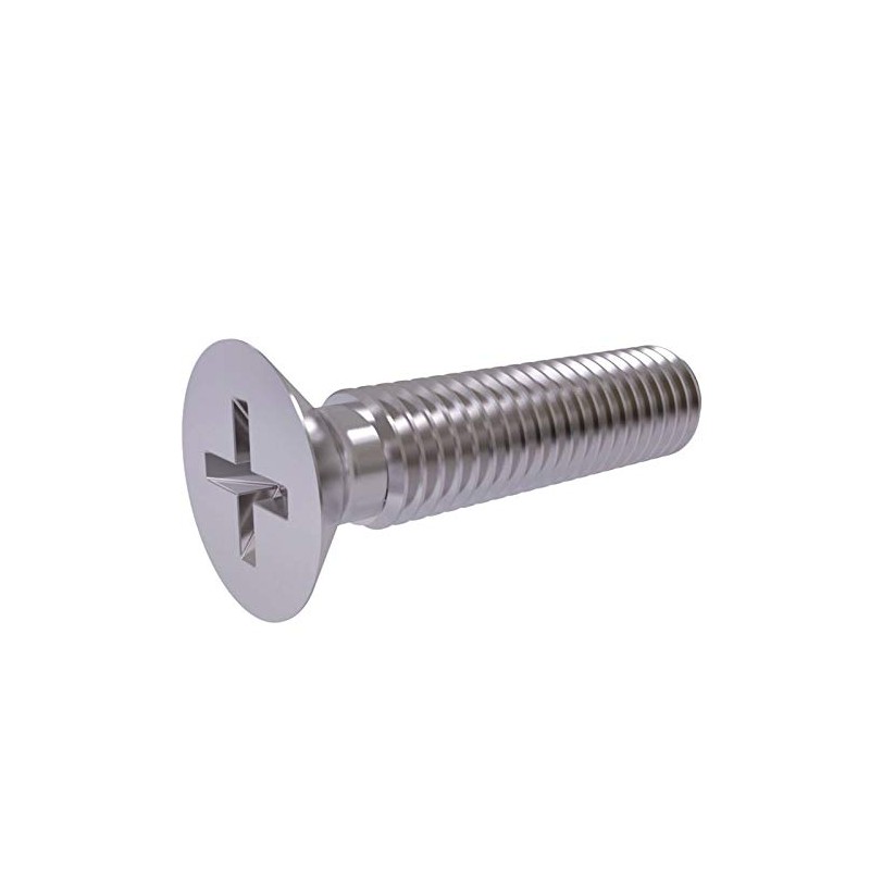 M4x50 Countersunk Machine Screws, Phillips Bolts, Cross Recessed Flat Head