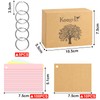 Koogel A8 Small Revision Cards, 500PCS Index Cards Flash Cards