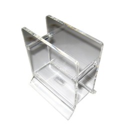 シンビ アクリルナプキンスタンド 透明 OST-2 W105×D68×H120mm、内寸:W85×D38mm