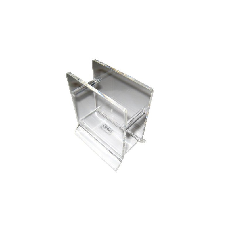 シンビ アクリルナプキンスタンド 透明 OST-2 W105×D68×H120mm、内寸:W85×D38mm