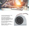 Replacement CPU Cooling Fan for Latitude E6530 Laptop 4 Pin