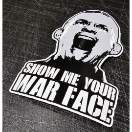 L1G Show Me Your WAR FACE! Private Joker Decal Full Metal Jacket movie R LEE ERMEY