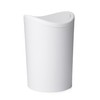 TATAY Bathroom Bin with Tipping Lid, 6L Capacity, Made of