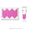 Stencil Revolution Diagonal Herringbone Tile Pattern Wall Stencil