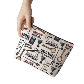 The AD Family Broadway Musical Inspired Gift Musical Theater Zipper Pouch Makeup Bag Gift for Actor Actress (Crazier Bag)