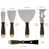 ROLLINGDOG 5 PC Drywall Repair Knife Set - Include Putty