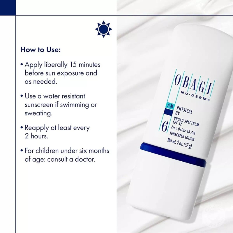 Obagi Nu-derm Physical Spf 32 Sunscreen, 2 Oz.