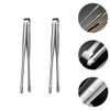 Luxshiny 2 piezas pinzas para cocinar barbacoa, 9.4 pulgadas pinzas