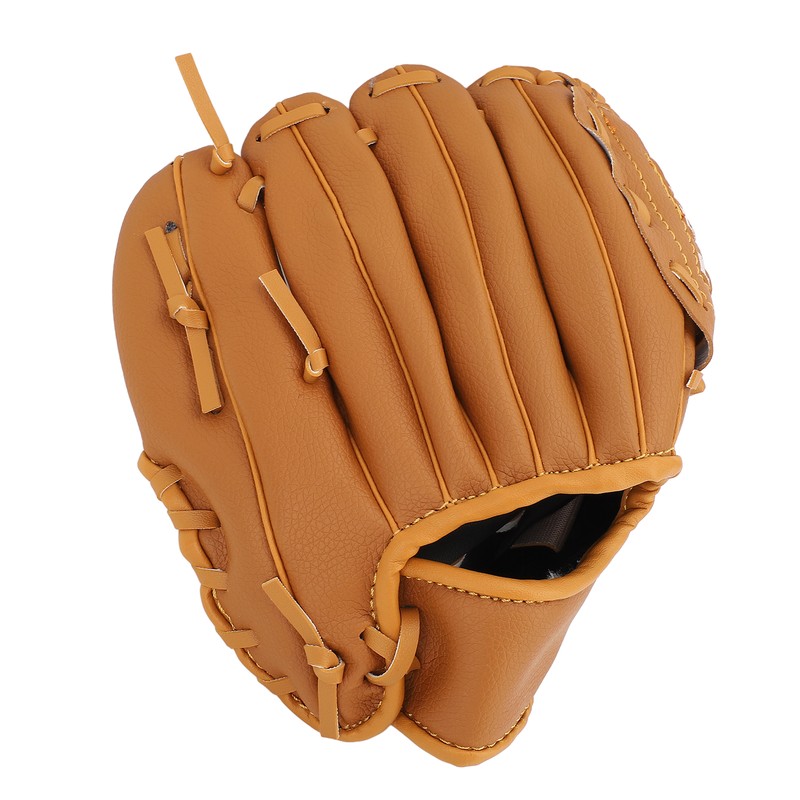 Baseball Glove Ergonomic PU Leather Baseball Mitts Softness Professional Baseball