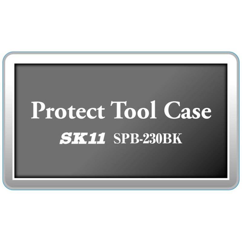 SK11 SPB-230BK Protective Tool Case, External Dimensions (W x D