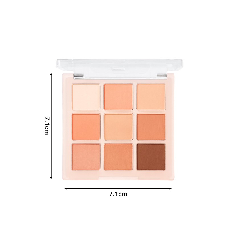 Erinde Eyeshadow Palette, Matte, 07# Cinnamon Milk Tea, Eyeshadow Brown,