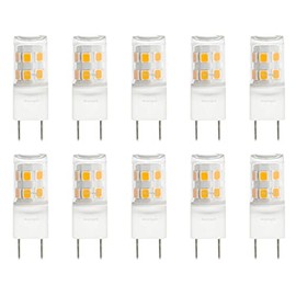 Anyray (10)-LED Pack G8 Replacement Light Bulbs 2W for 120V 20-Watt for Microwave WB25X10019 20W (Daylight White 6000K)