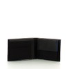 Piquadro PQ-RY Leather Wallet 13 cm, black, 36 EU