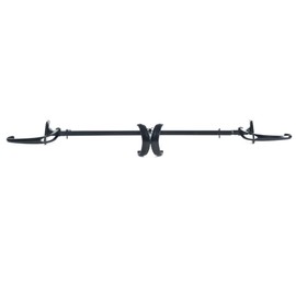 VILLAGE LIGHTING COMPANY [Front Door Garland Hanger] - Adjustable to Different Door Widths | Heavy-Duty Cast Iron | Decorative Christmas Decor | No Nails, Screws, or Damage