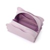 Francfranc Wave Shape Pouch Small Light Purple Makeup Pouch Trinket