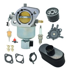 15004-0986 Carburetor for Kawasaki Specific FR651V FS651V Engines with 11013-7047 Air Filter and 49040-7008 Fuel Pump,Replace Part 15004-0828,15004-7062