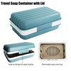 Lofekea Travel Soap Case, 2 Pieces, Soap Dish with Lid,