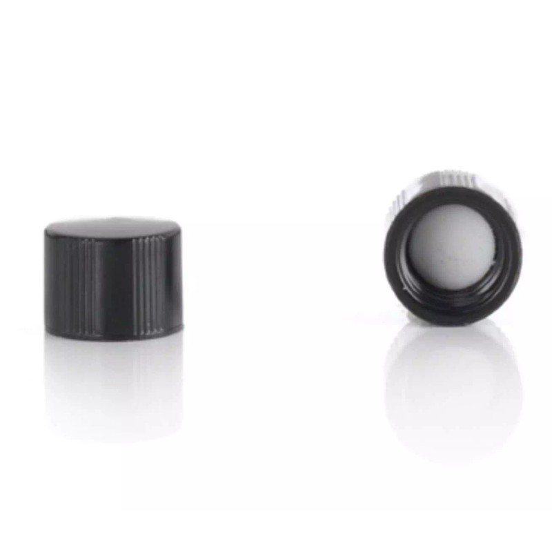 Magnakoys® 8-425 Continuous Thread Closure Black Caps (6 pieces)