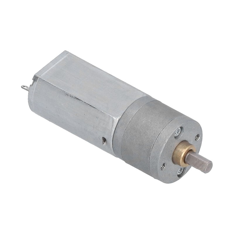 Gear Motor Speed Reduction DC 12V 75RPM Metal for Machine