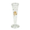 Red 24k Gold Rose with Crystal Vase - Real Rose