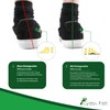 Green-Feet Orthopaedic Insoles Further Designed For Lower Arch Foot Splayfoot