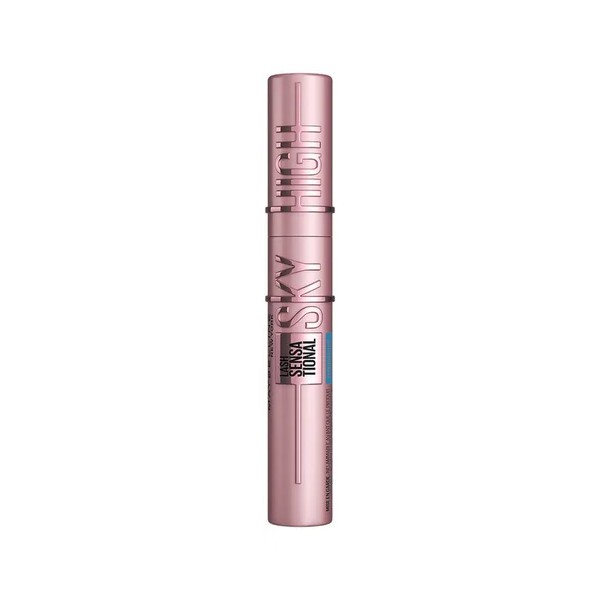 Maybelline Mascara de pestañas Sky High waterproof, 6ml, volumen 12H,